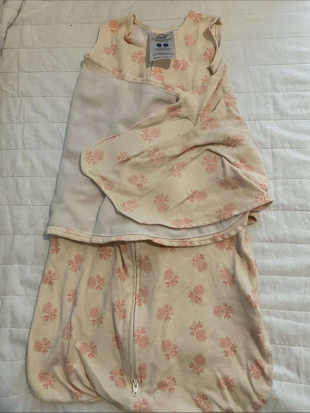 Halo Baby Sleepsacks in Floral Pink, Cream & White Harry Potter